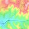 Leguna Seca Recreational Area topographic map, elevation, terrain