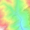 Tetanchet topographic map, elevation, terrain