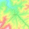 Pueblo Rico topographic map, elevation, terrain