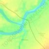 Triveni topographic map, elevation, terrain