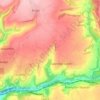 Bournes Green topographic map, elevation, terrain