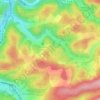 Amphan topographic map, elevation, terrain