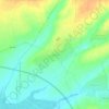Zhuravli topographic map, elevation, terrain