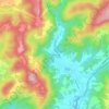 Beelick Knob topographic map, elevation, terrain