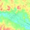 Wono Mulyo topographic map, elevation, terrain