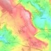 Holestone Moor topographic map, elevation, terrain