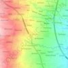 Sidomulyo topographic map, elevation, terrain