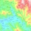 Raj` al Hummar topographic map, elevation, terrain