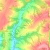 Фадеята topographic map, elevation, terrain