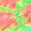 Huccorgne topographic map, elevation, terrain