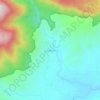 Uludaya topographic map, elevation, terrain