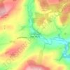 Llanfihangel Glyn-Myfyr topographic map, elevation, terrain