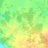 Le Gros Buisson topographic map, elevation, terrain