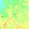 Kota Gajah topographic map, elevation, terrain