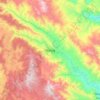 Wabag topographic map, elevation, terrain