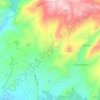 Galia topographic map, elevation, terrain