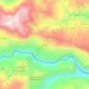 Tuxtla topographic map, elevation, terrain