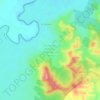 Las Piedras (Micropolis Ecológica las Piedras) topographic map, elevation, terrain