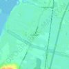 Huntspill topographic map, elevation, terrain