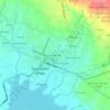 Tengari Bat topographic map, elevation, terrain