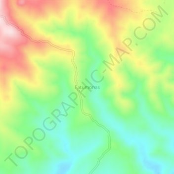 Fatumonas topographic map, elevation, terrain