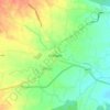 Chengam topographic map, elevation, terrain