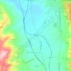 Rasina topographic map, elevation, terrain