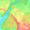 Holzhausen topographic map, elevation, terrain