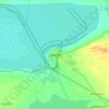 Sambhar topographic map, elevation, terrain