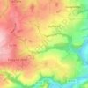 Curcy-sur-Orne topographic map, elevation, terrain