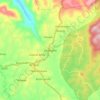 Mudigere topographic map, elevation, terrain