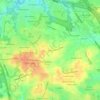 Zeman topographic map, elevation, terrain