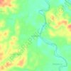 Sukarami topographic map, elevation, terrain
