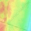Guava topographic map, elevation, terrain
