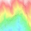 Mazer topographic map, elevation, terrain