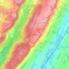 Newstead topographic map, elevation, terrain
