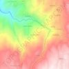 Ovadas de Cima topographic map, elevation, terrain