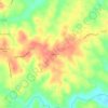 Katrine topographic map, elevation, terrain