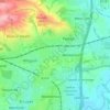 Pilton topographic map, elevation, terrain