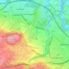 Loanend Cottages topographic map, elevation, terrain