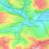 West Vale topographic map, elevation, terrain