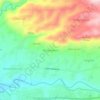 Bantarwaru topographic map, elevation, terrain