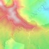 Cerro Honoré topographic map, elevation, terrain