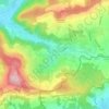 Bühl topographic map, elevation, terrain