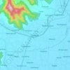 Durenan topographic map, elevation, terrain