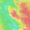 Meylan topographic map, elevation, terrain