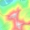 Torreys Peak topographic map, elevation, terrain