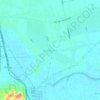 Bình Chánh topographic map, elevation, terrain