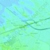 Puwosari Timur topographic map, elevation, terrain
