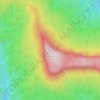 Mount Solitary topographic map, elevation, terrain